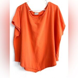 Oh My Gauze! Bright Orange Garment